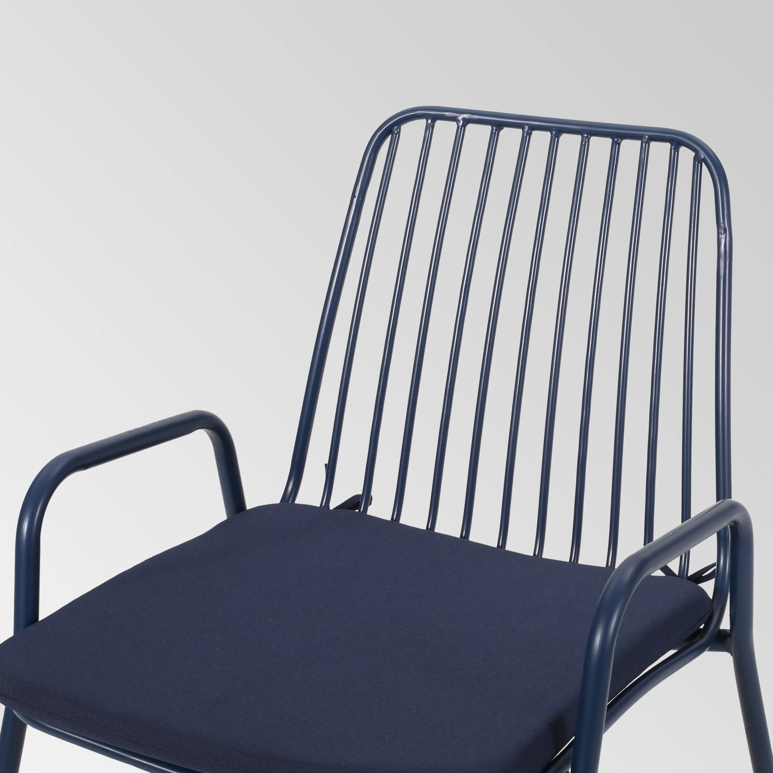 Outdoor Modern Iron 2 Seater Chat Set with Cushions - NH537013
