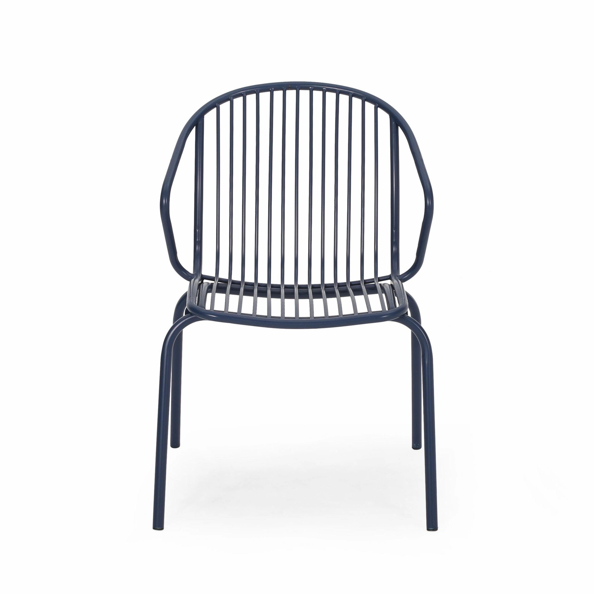 Outdoor Modern Iron Club Chair (Set of 2) - NH417013