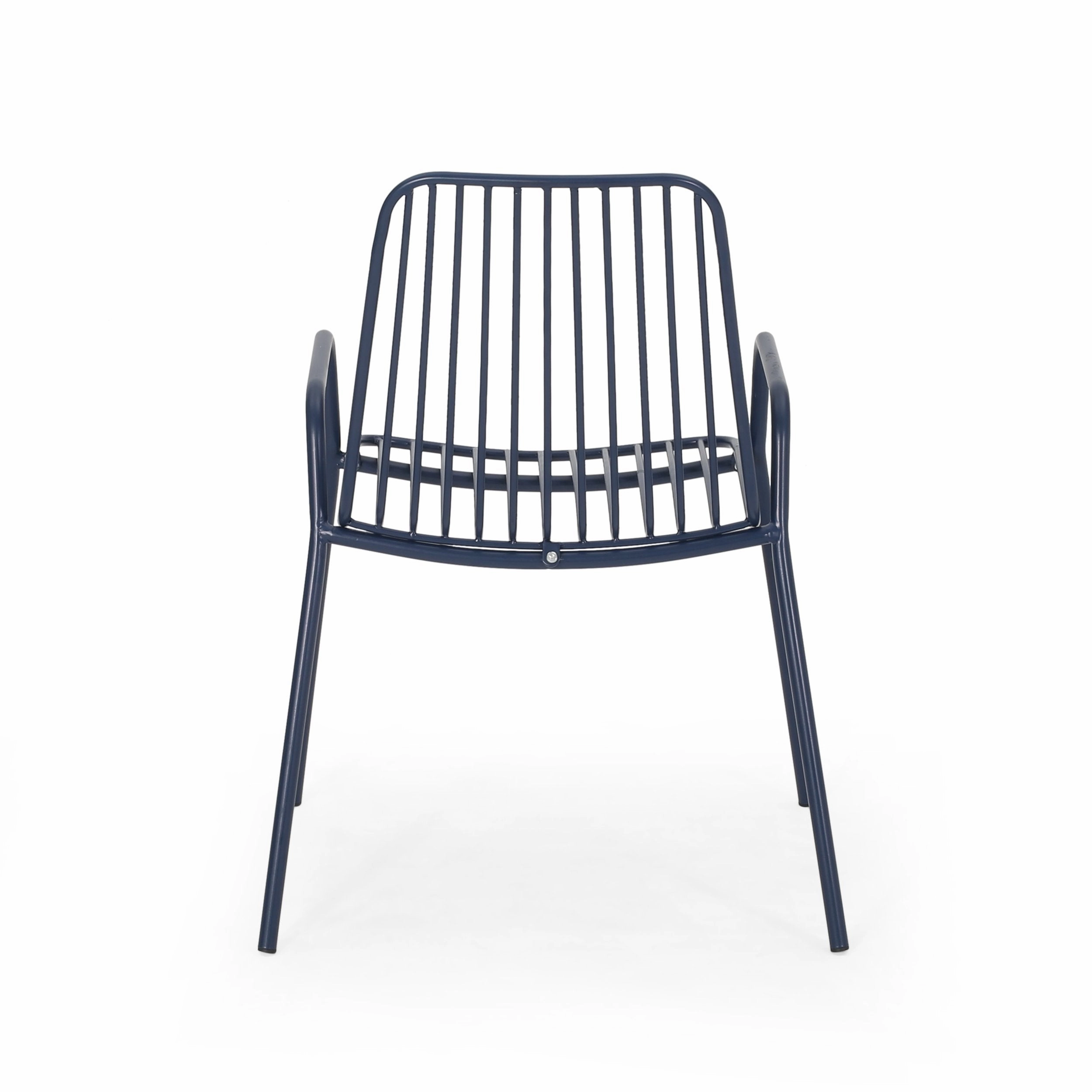 Outdoor Modern Iron Club Chair (Set of 2) - NH927013