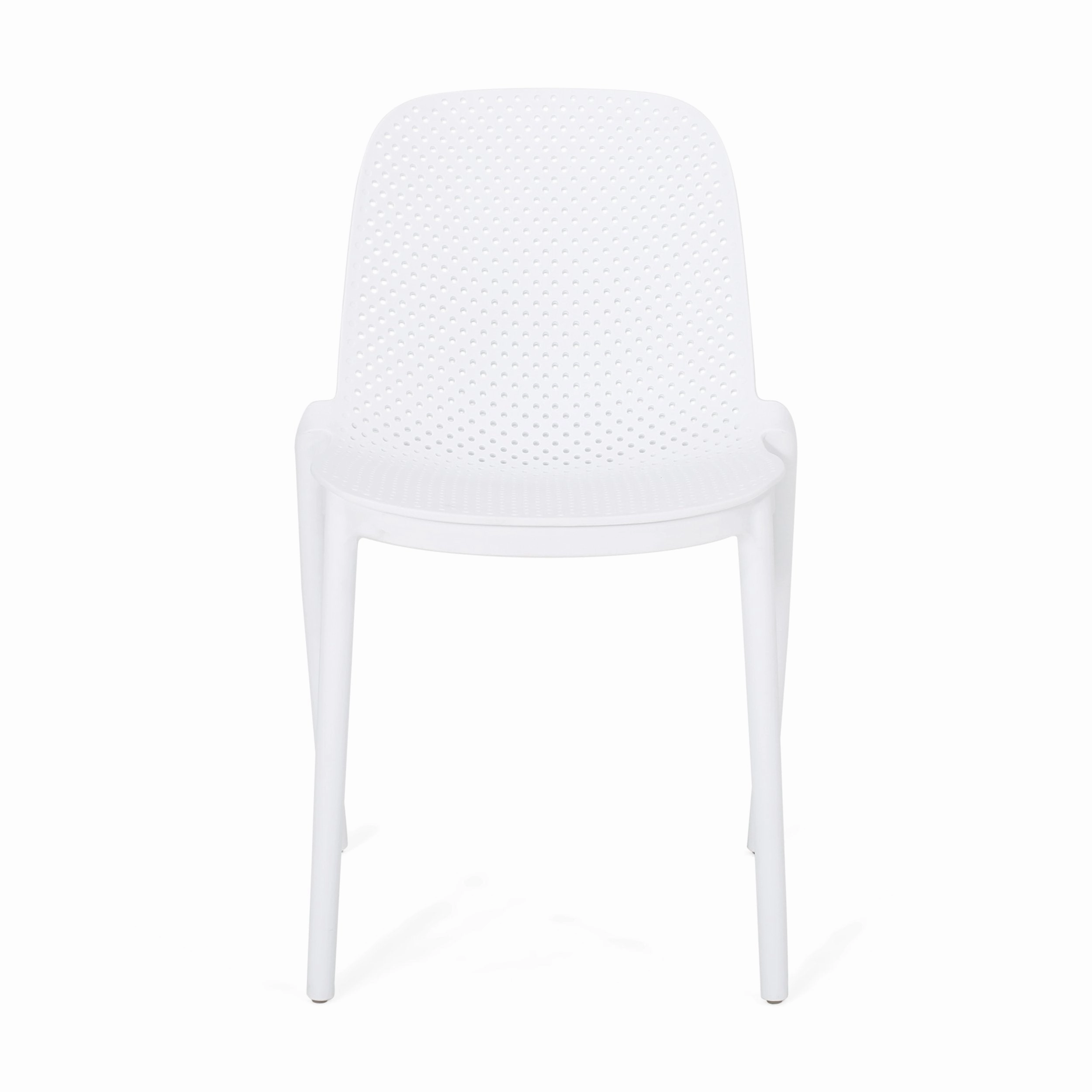 Outdoor Modern Stacking Dining Chair (Set of 4) - NH542213