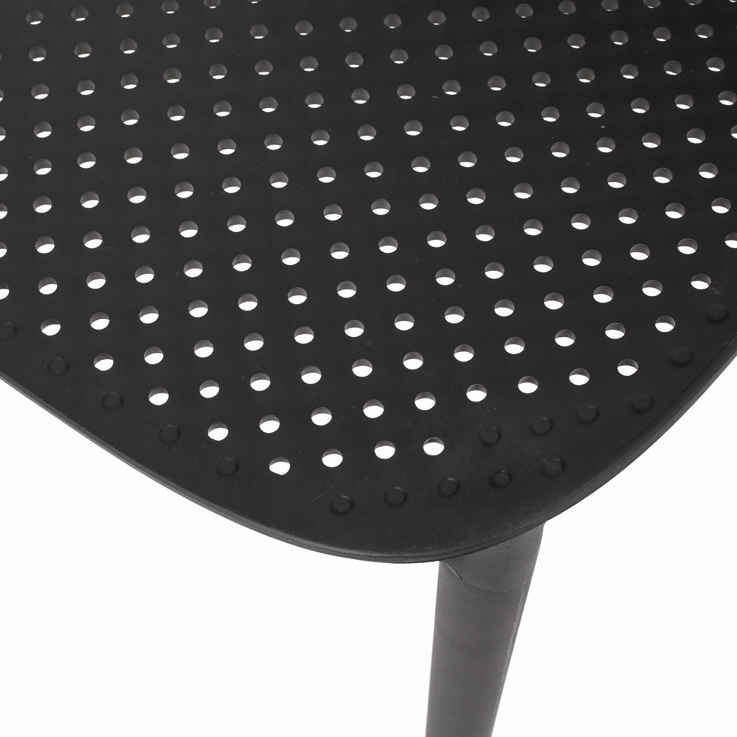 Outdoor Modern Stacking Dining Chair (Set of 4) - NH542213