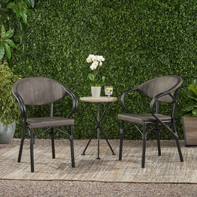 Outdoor Parisian Cafe Chair (Set of 2) - NH243213 chandelier, pendant light