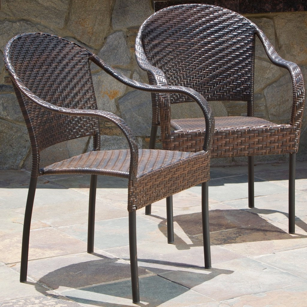 Outdoor Wicker Chair (Set of 2) - NH404612 chandelier, pendant light