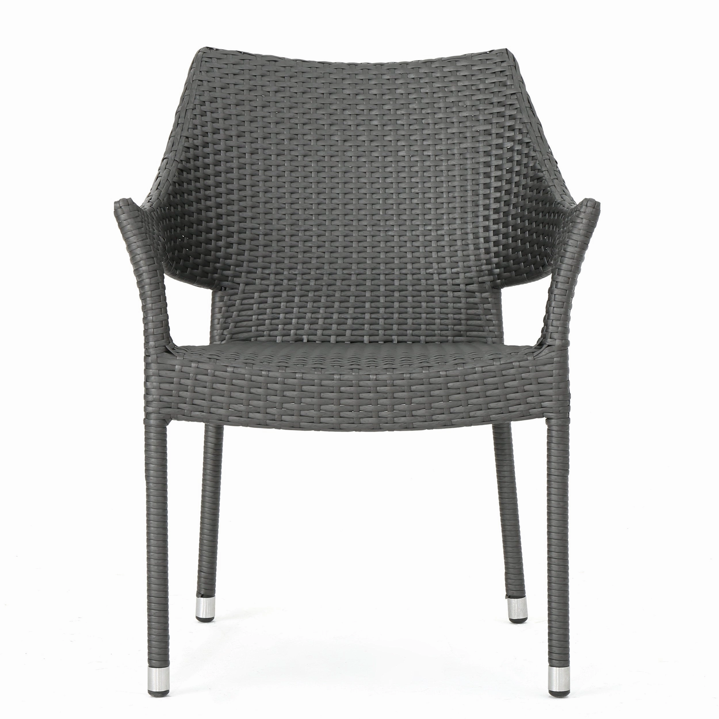 Outdoor Wicker Stacking Chairs (Set of 4) - NH182103
