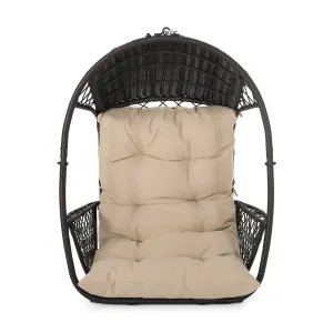 Outdoor/Indoor Wicker Hanging Chair with 8 Foot Chain (NO STAND) - NH553313 patio chairs, outdoor seating