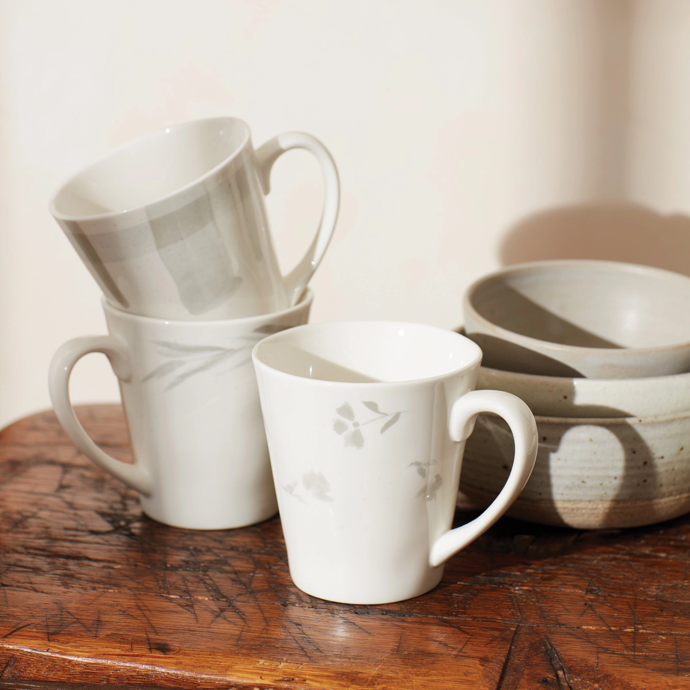 Oyster Bay Assorted Mugs - Set of 4