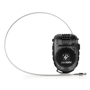 Pacsafe Retractasafe 250 Retractable Cable Lock - 4 Dial Bags Pacsafe