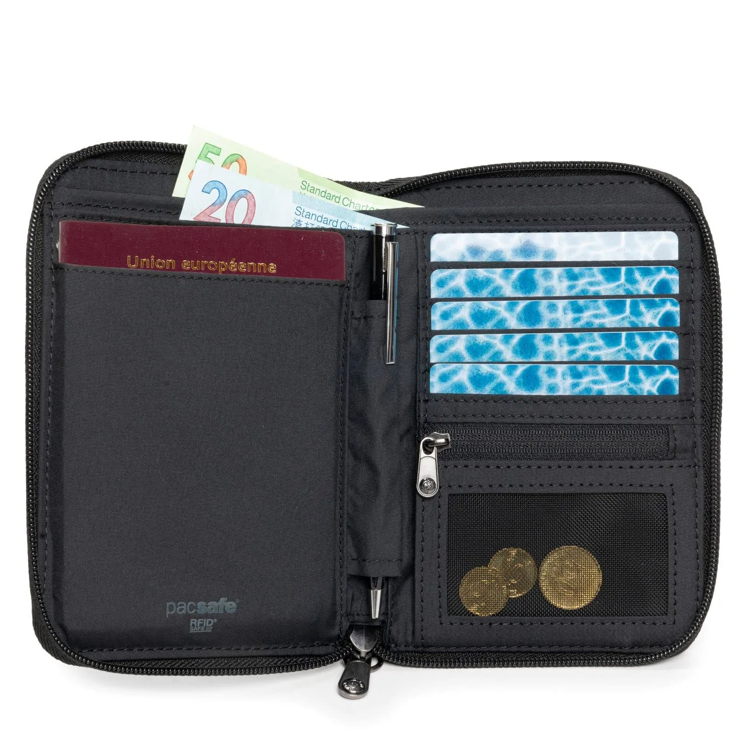Pacsafe Rfidsafe Compact Travel Organizer Bags Pacsafe