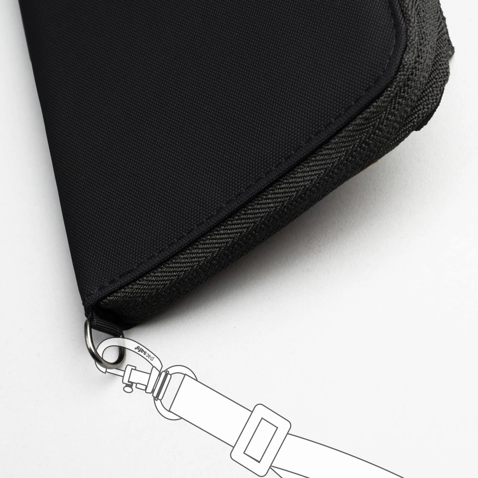 Pacsafe Rfidsafe Zip Around Wallet Bags Pacsafe