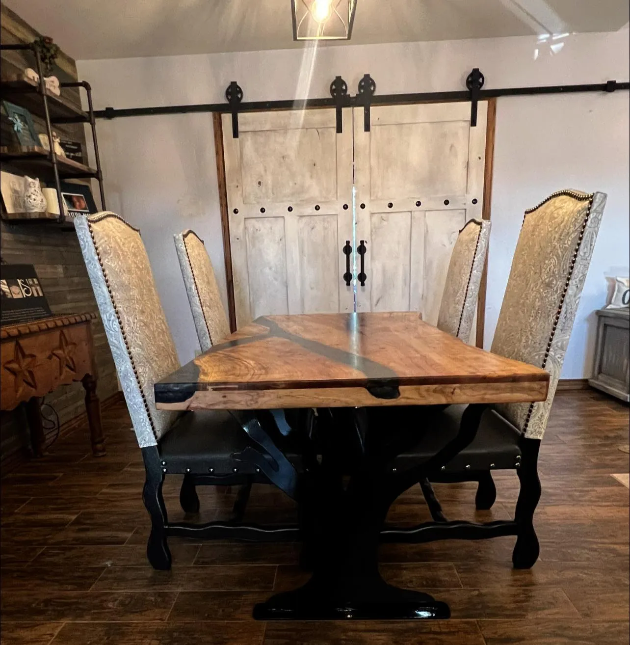 Paisley Golden Dove Dining Chair