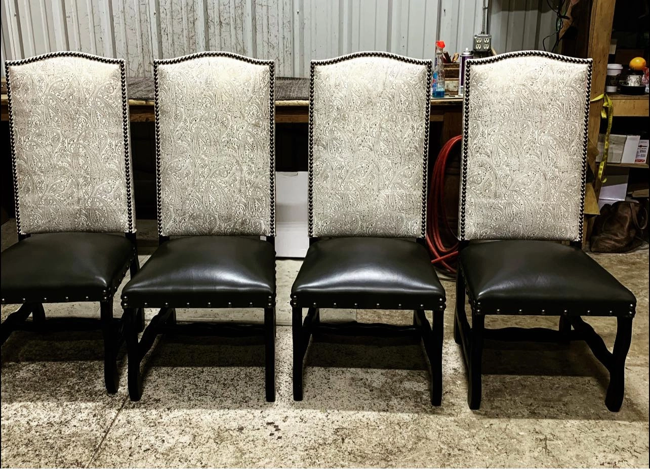 Paisley Golden Dove Dining Chair