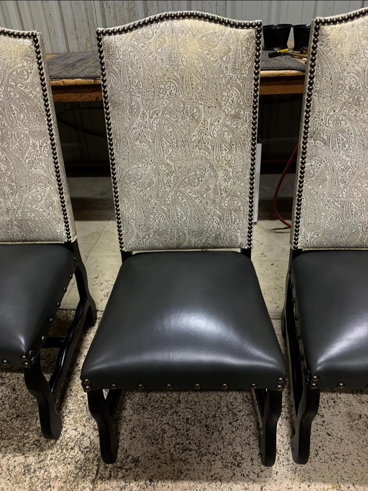 Paisley Golden Dove Dining Chair