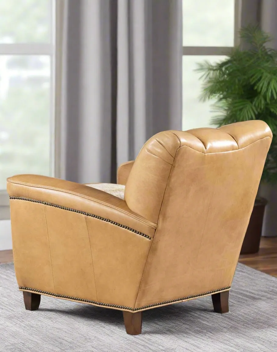 Palomino Shearling & Leather Chair