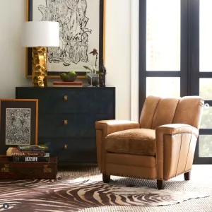 Palomino Shearling & Leather Chair gaming chair, computer chair