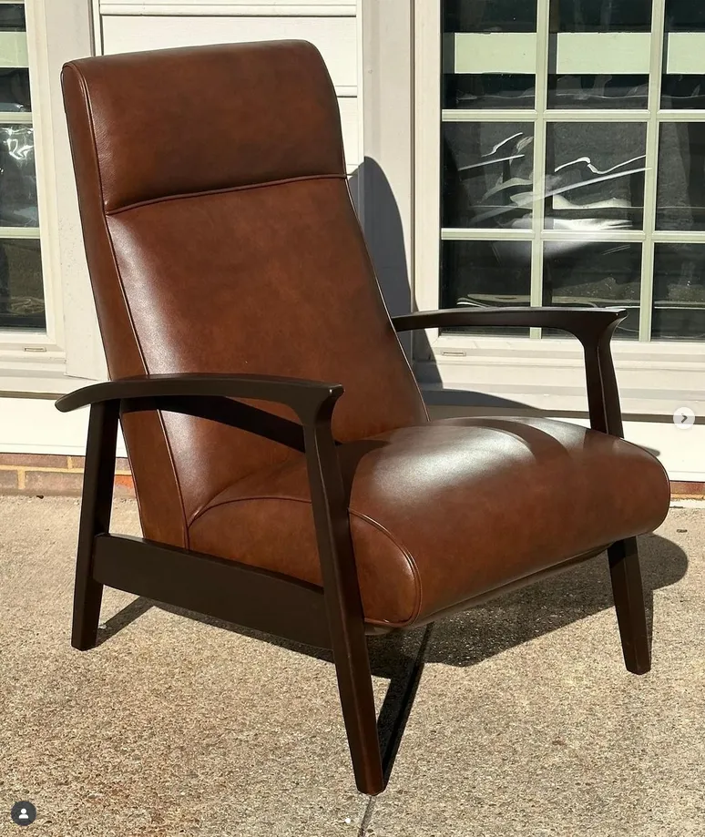 Panhandle Retro Leather Recliner gaming chair, computer chair