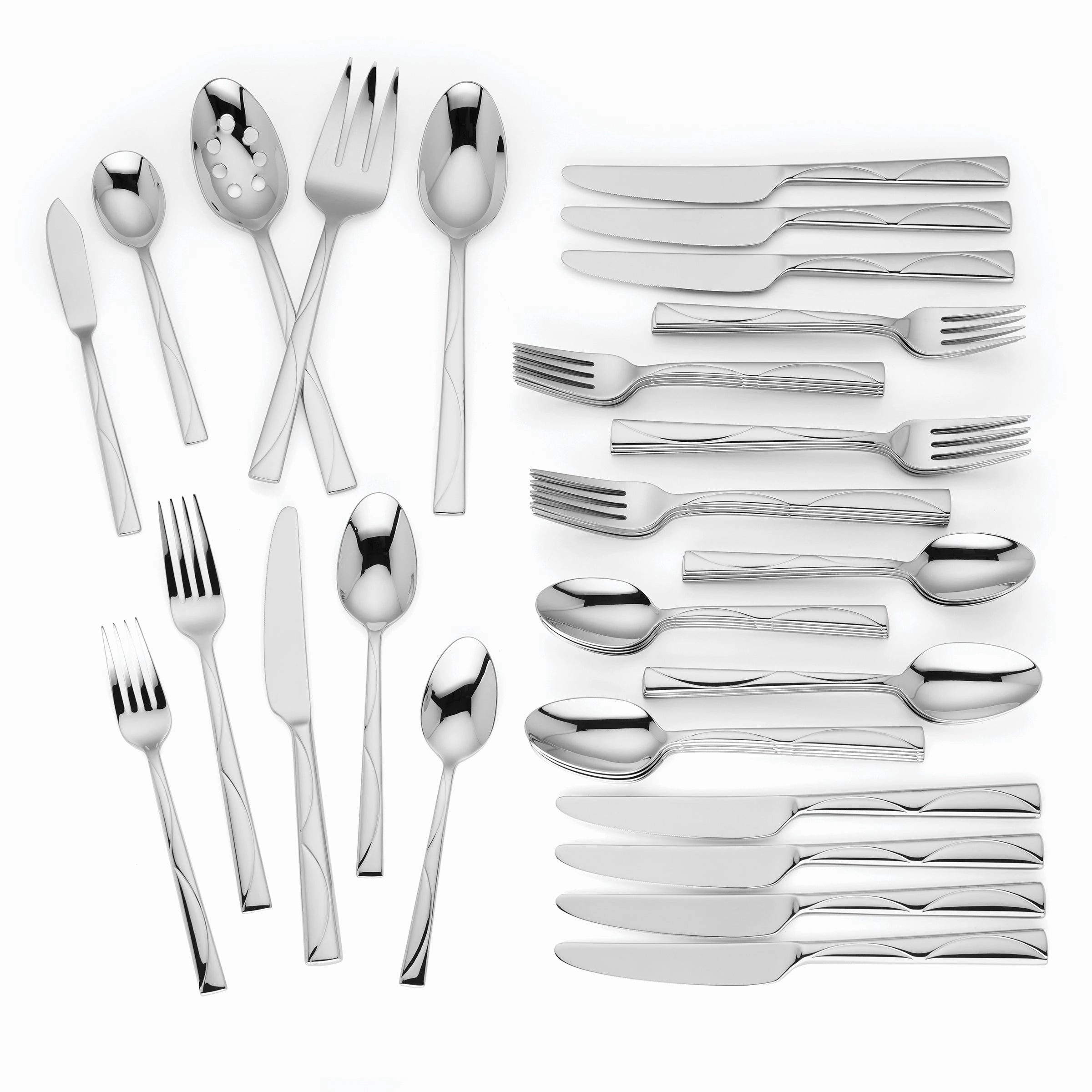 Park Circle 45 Piece Flatware Set