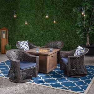 Patio Fire Pit Set - NH062703 patio chairs, outdoor seating