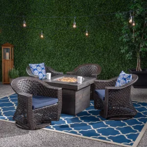 Patio Fire Pit Set - NH162703 patio chairs, outdoor seating