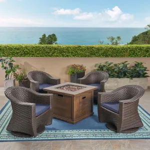 Patio Fire Pit Set - NH652703 patio chairs, outdoor seating