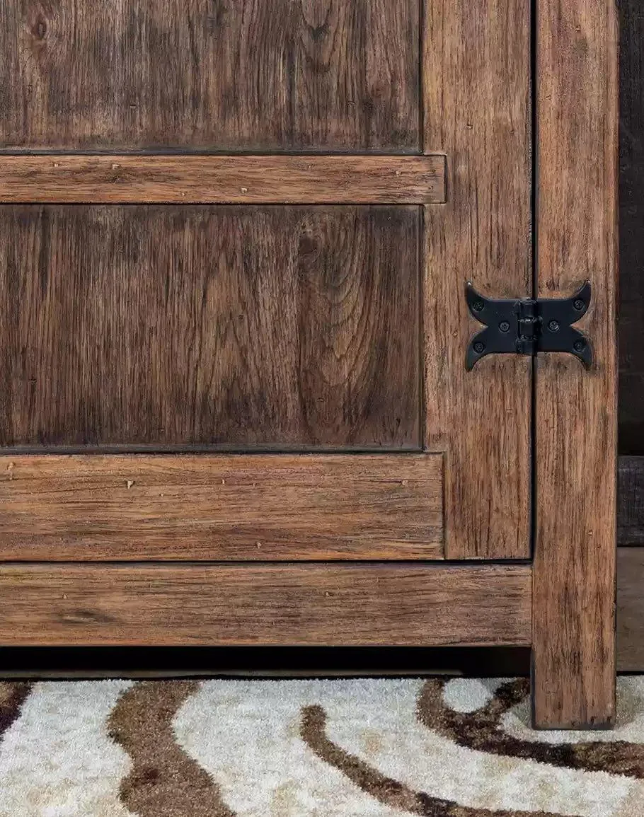 Pecky Hickory Grande Armoire