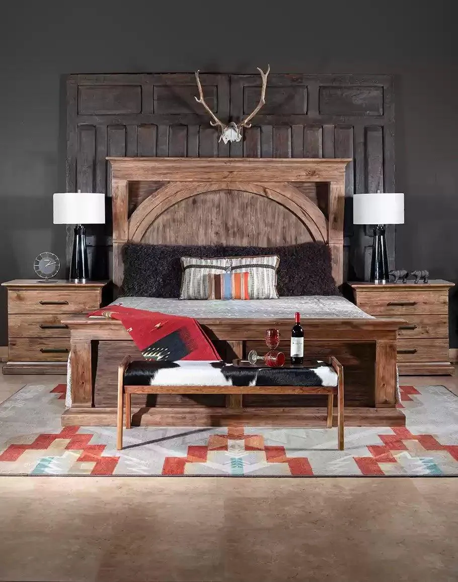 Pecky Hickory Grande Armoire