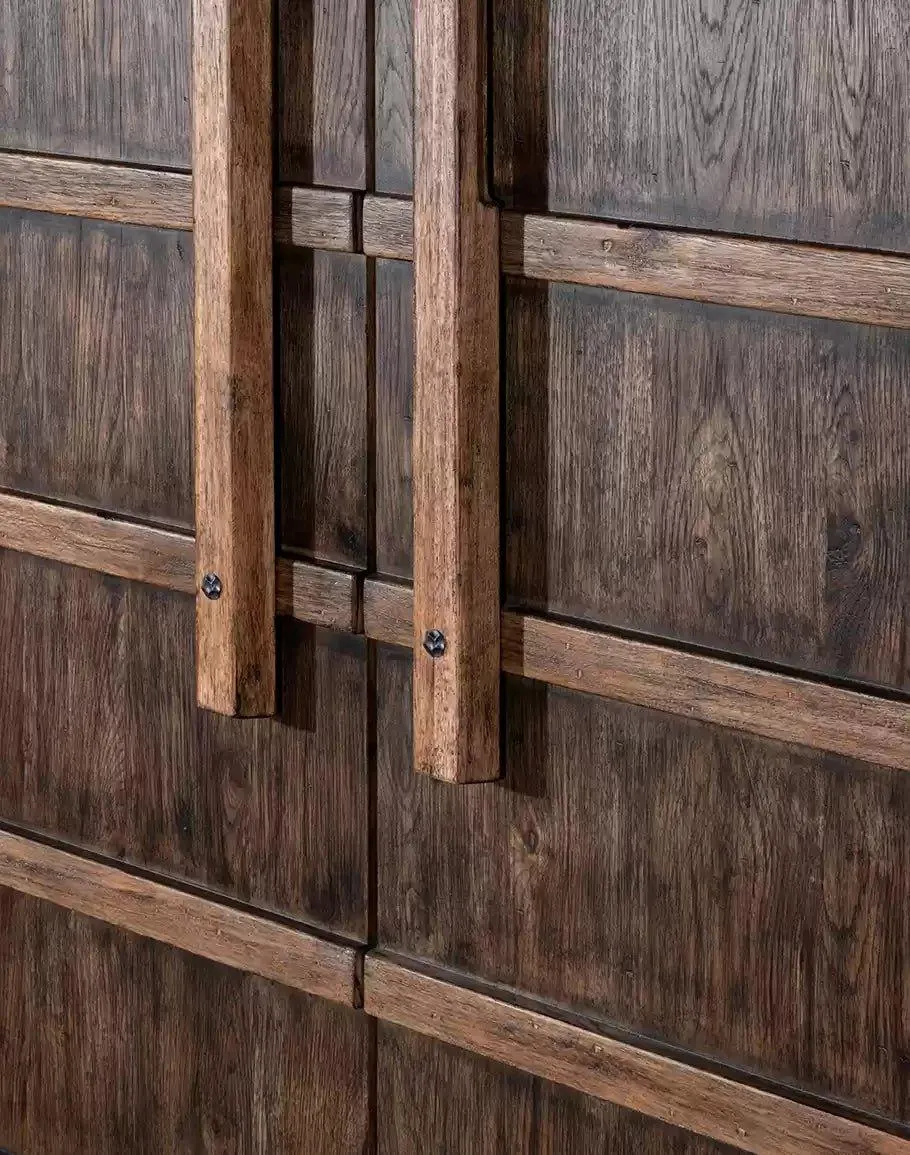 Pecky Hickory Grande Armoire