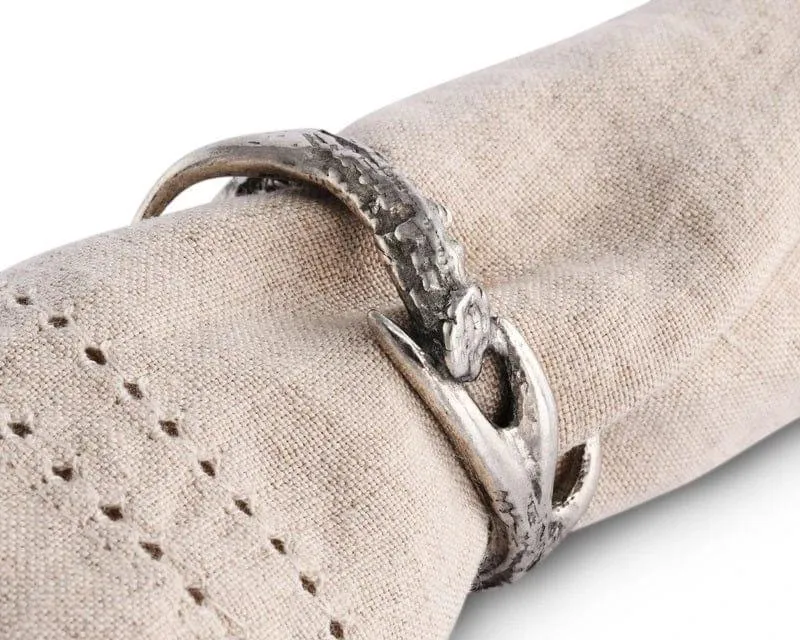 Pewter Antler Napkin Rings toilet seat cover, slow close seat