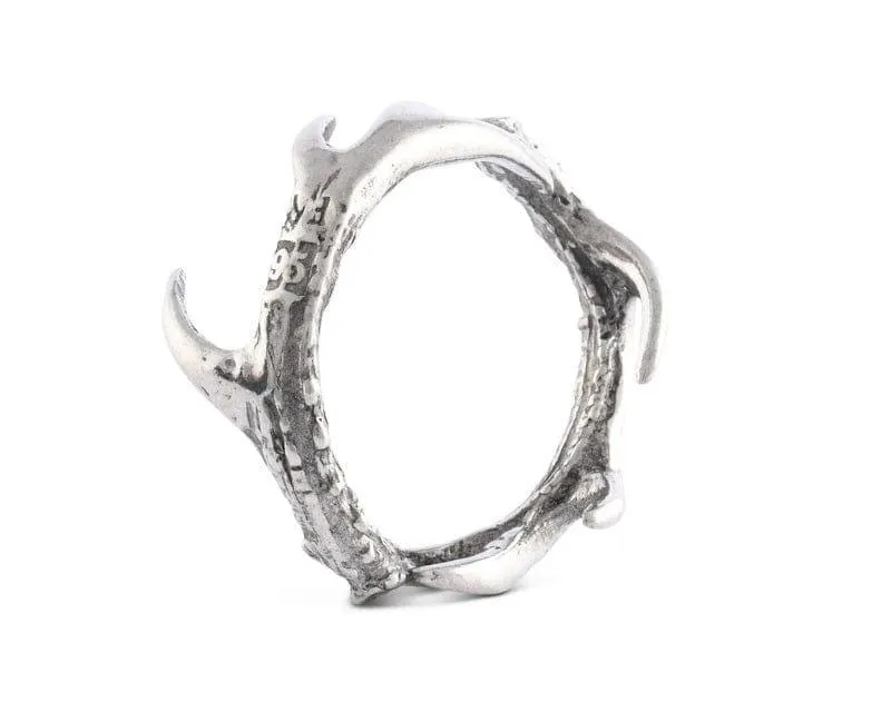 Pewter Antler Napkin Rings