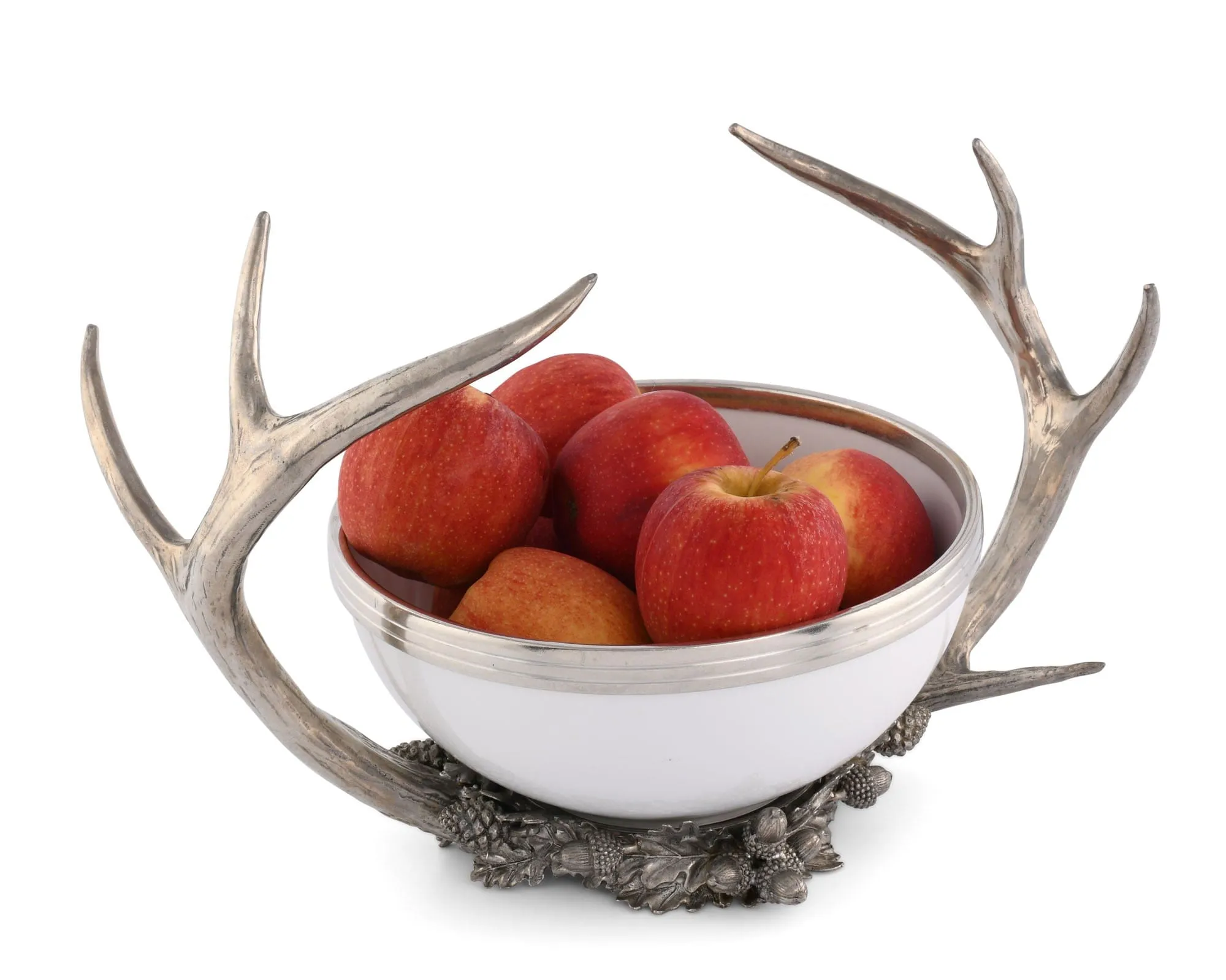 Pewter Antler Serving Bowl toilet seat cover, slow close seat