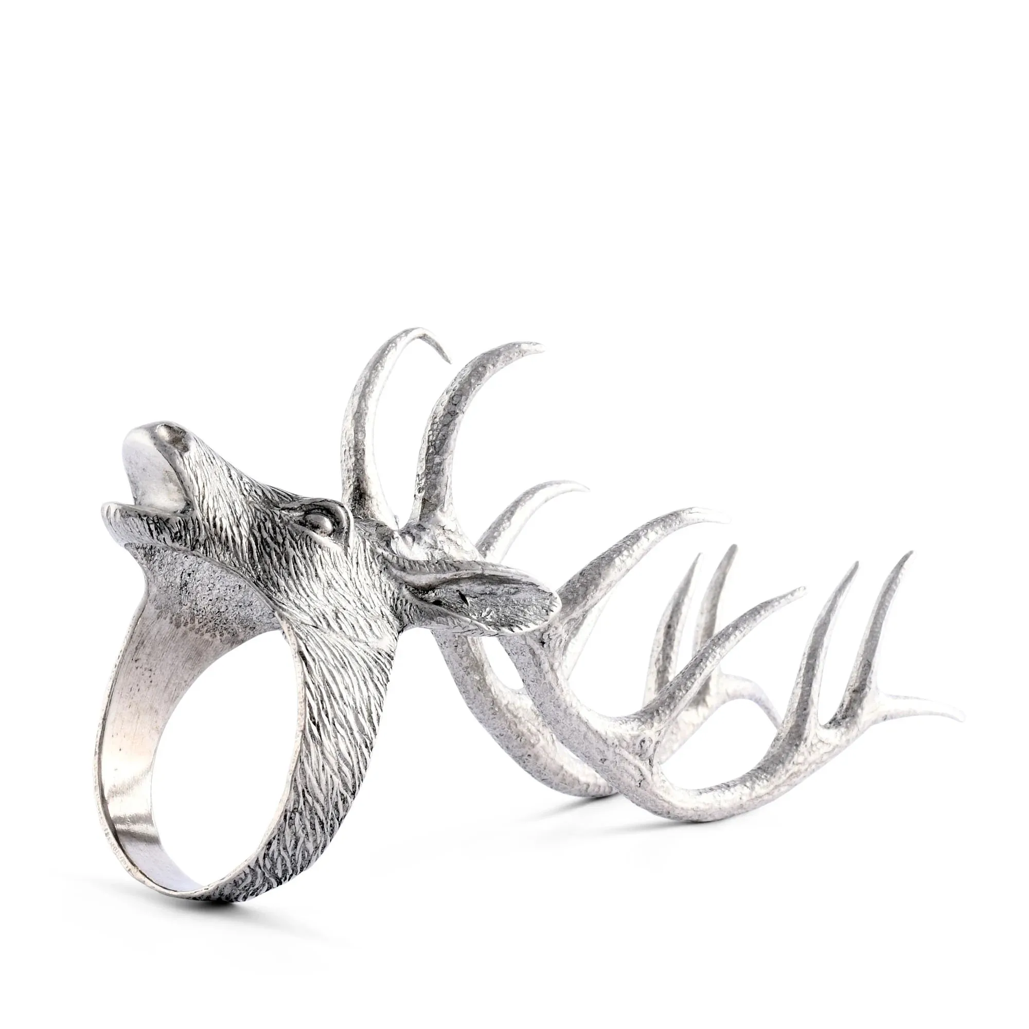 Pewter Elk Napkin Ring