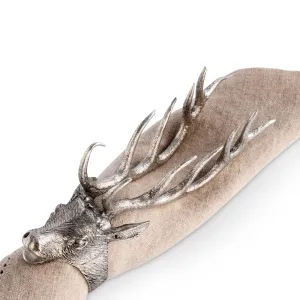 Pewter Elk Napkin Ring toilet seat cover, slow close seat