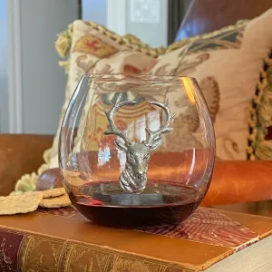 Pewter Elk Stemless Wine Glasses toilet seat cover, slow close seat