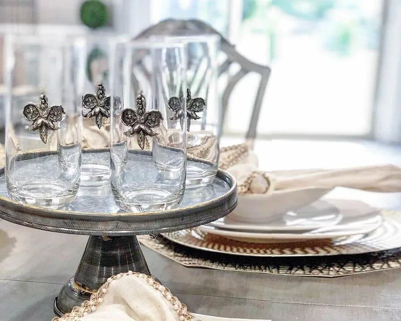 Pewter Embellished Fleur de Lis Tumblers toilet seat cover, slow close seat