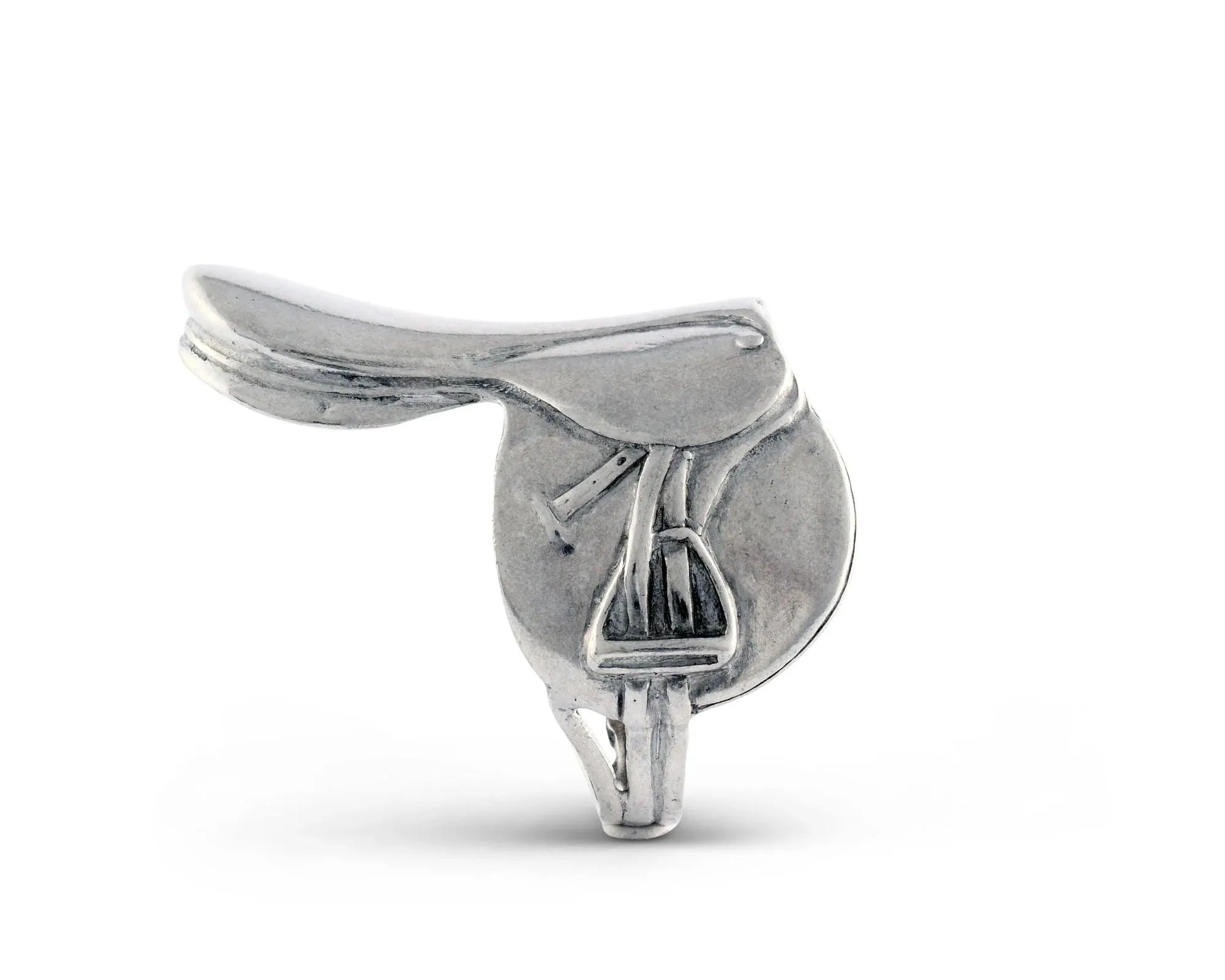 Pewter  English Saddle Napkin Ring