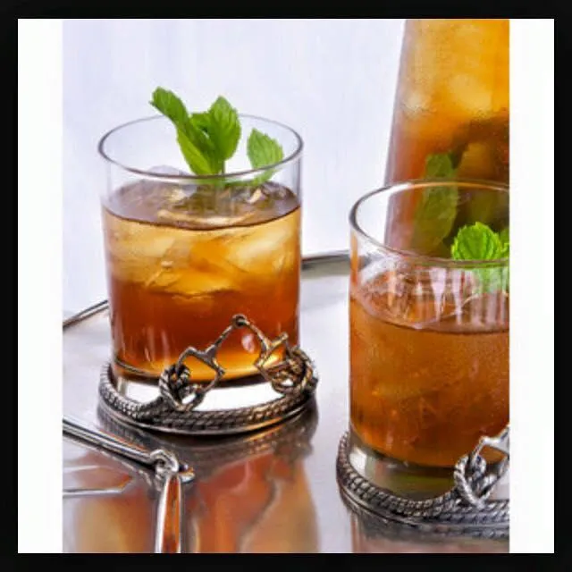 Pewter Snaffle Bit & Rope Double Old Fashioned Glasses