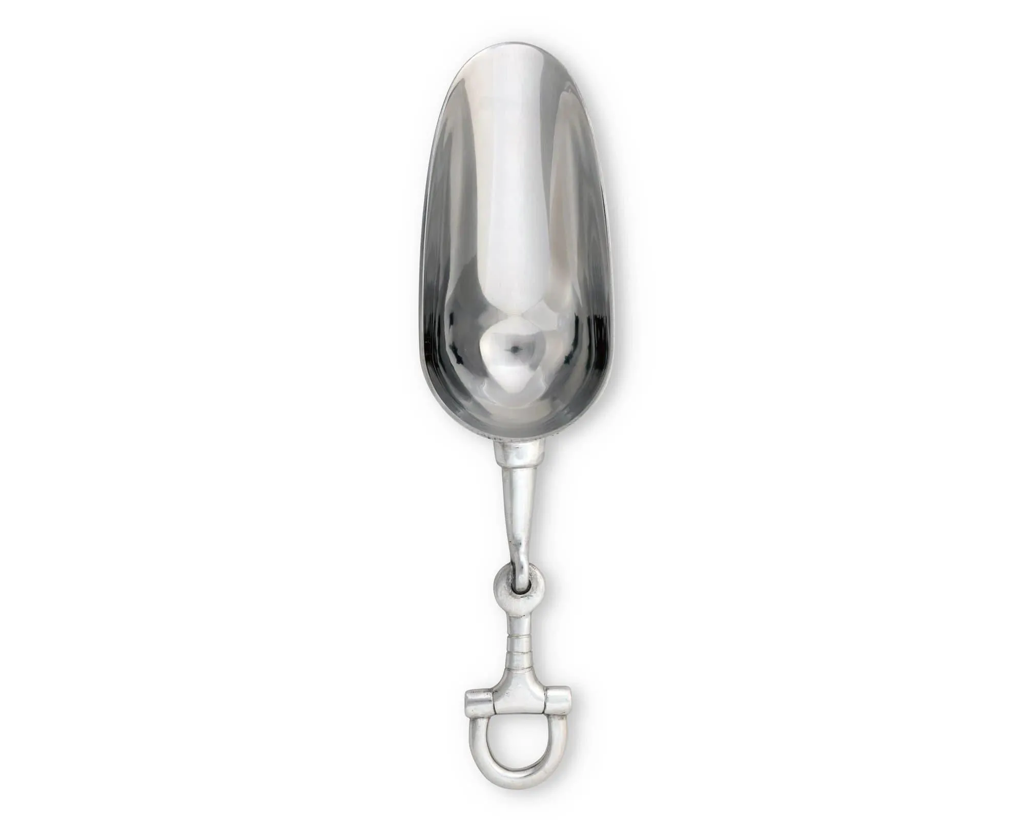 Pewter Snaffle Bit Ice Scoop