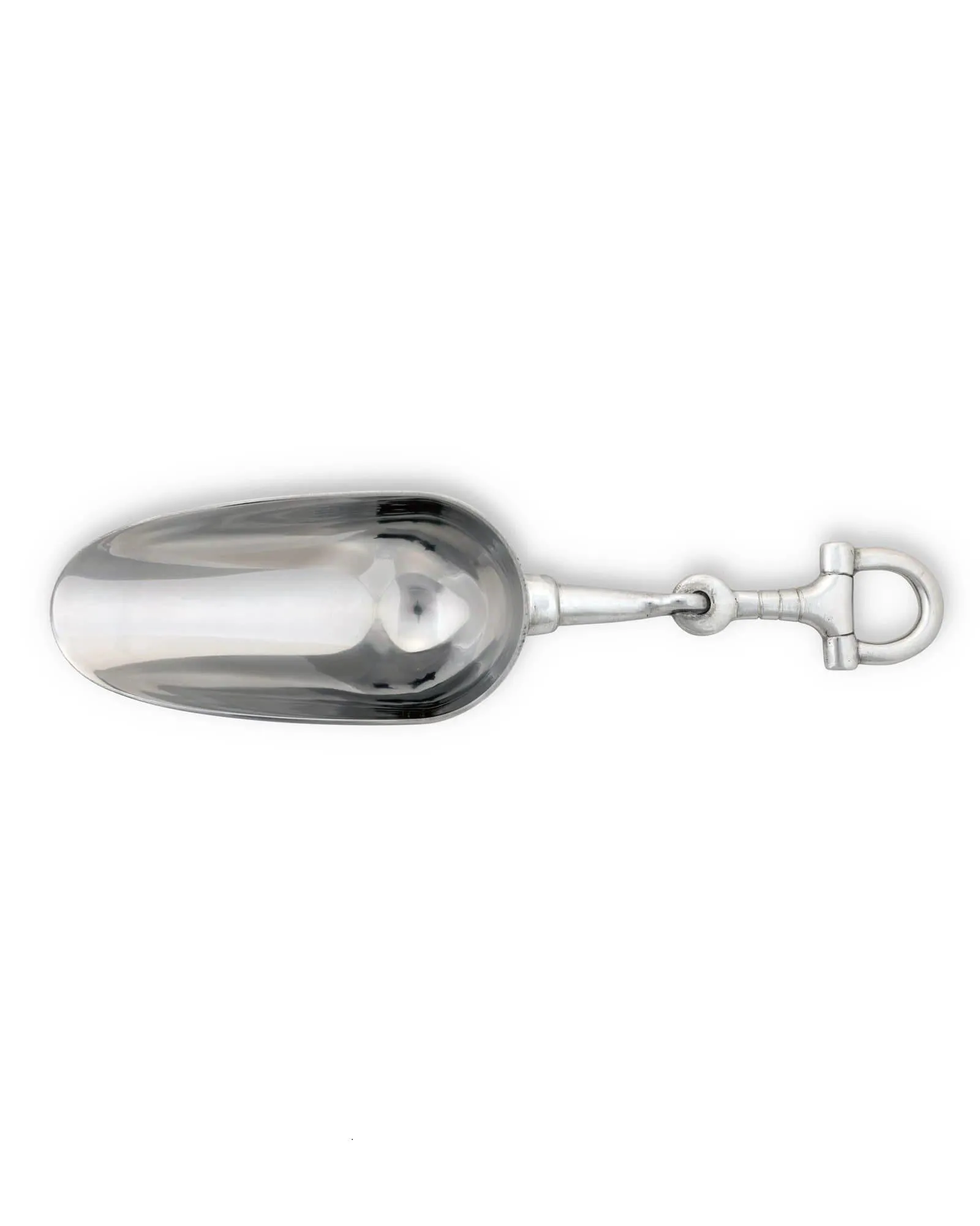Pewter Snaffle Bit Ice Scoop