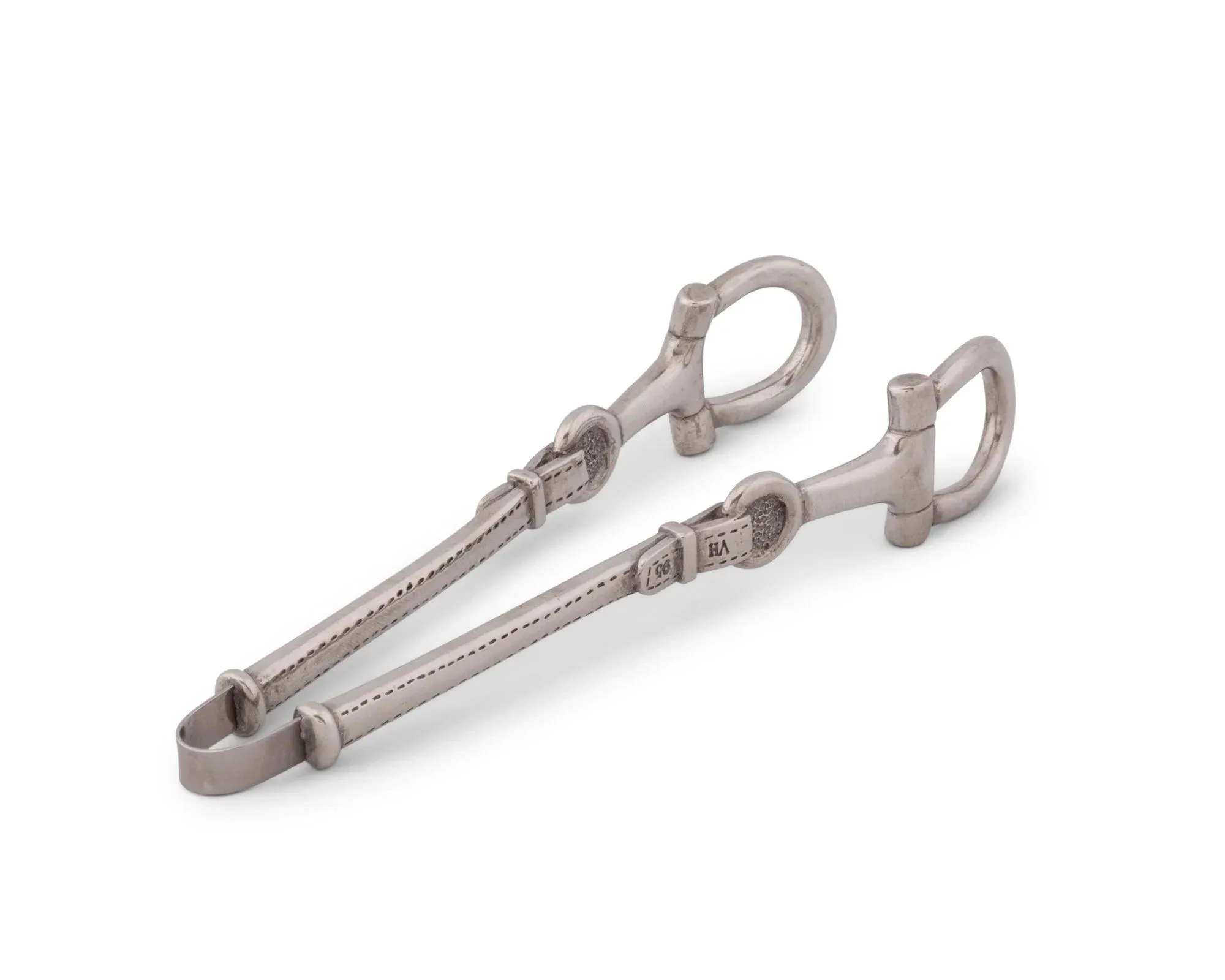 Pewter Snaffle Bit Ice Tongs toilet seat cover, slow close seat