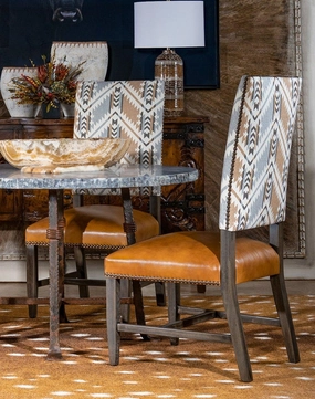 Phoenix Southwestern Side Chair glassware set, wine glass