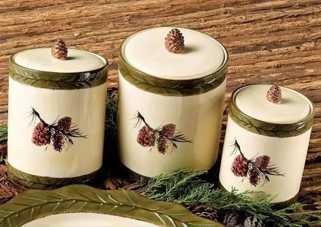 Pine Cone Kitchen Accessories