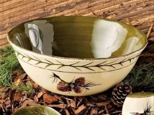 Pine Cone Serving Bowl toilet seat cover, slow close seat