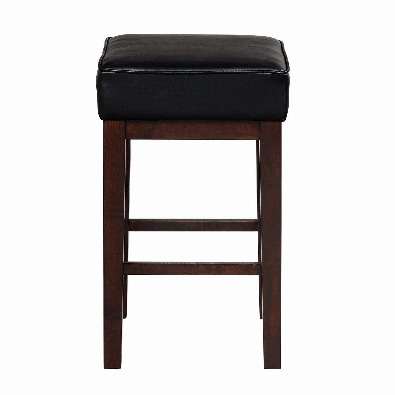Pittsville Counter Stool - Espresso, Black - Set of Two