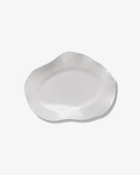 Plate oval Daenkei L white Perfect Imperfection