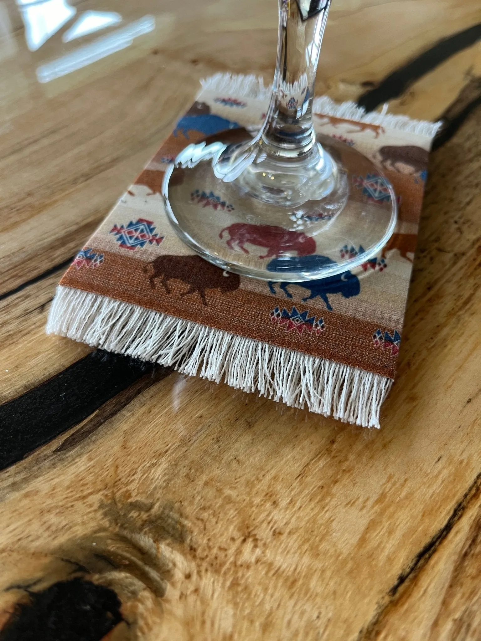 Prairie Rush Hour Coaster / Candle Mat Set toilet seat cover, slow close seat