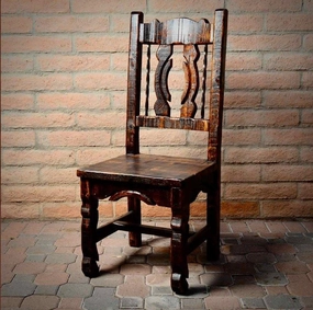 Prairie Pine Chair in 4 Seat Heights glassware set, wine glass