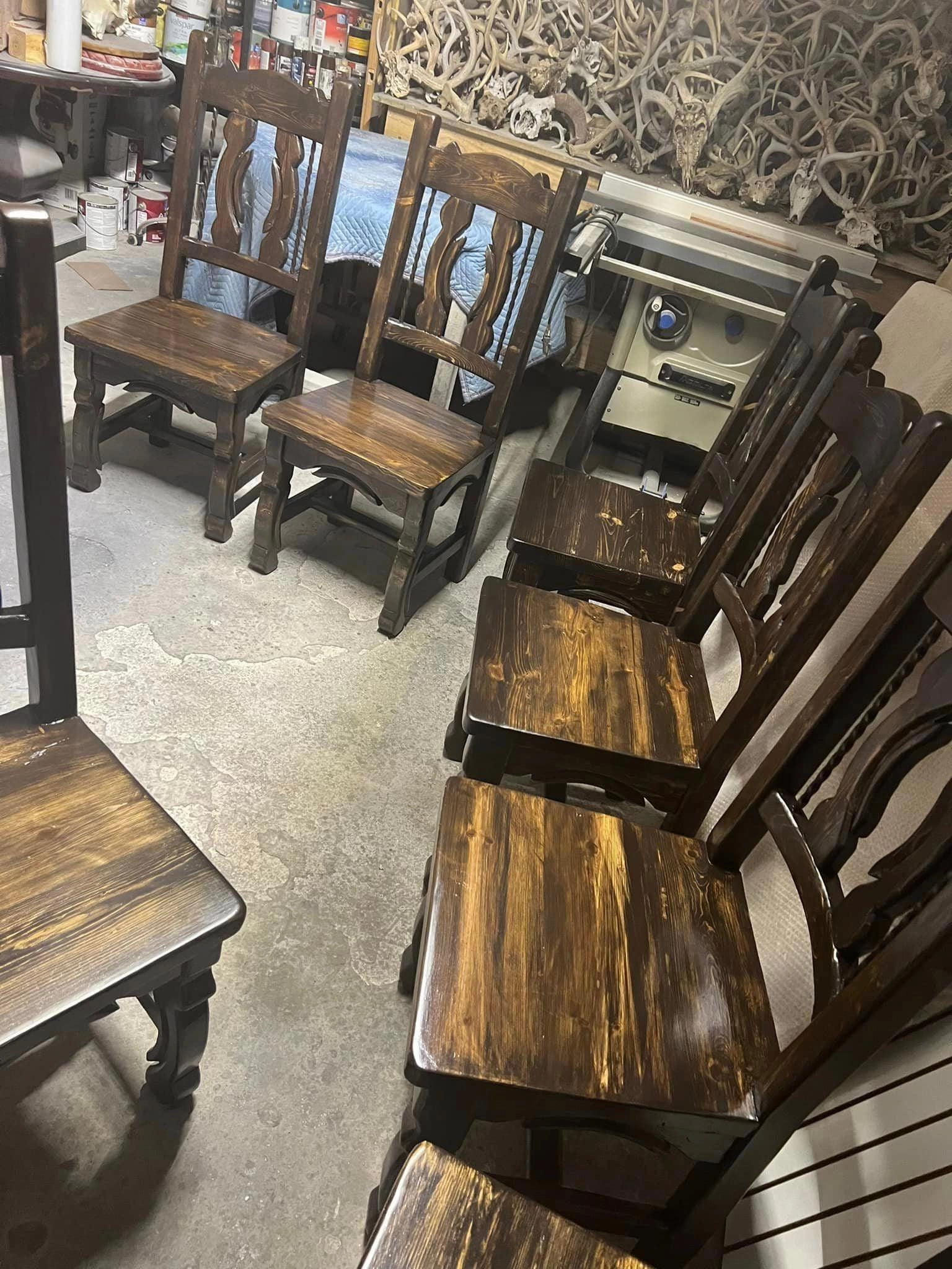 Prairie Pine Chair in 4 Seat Heights