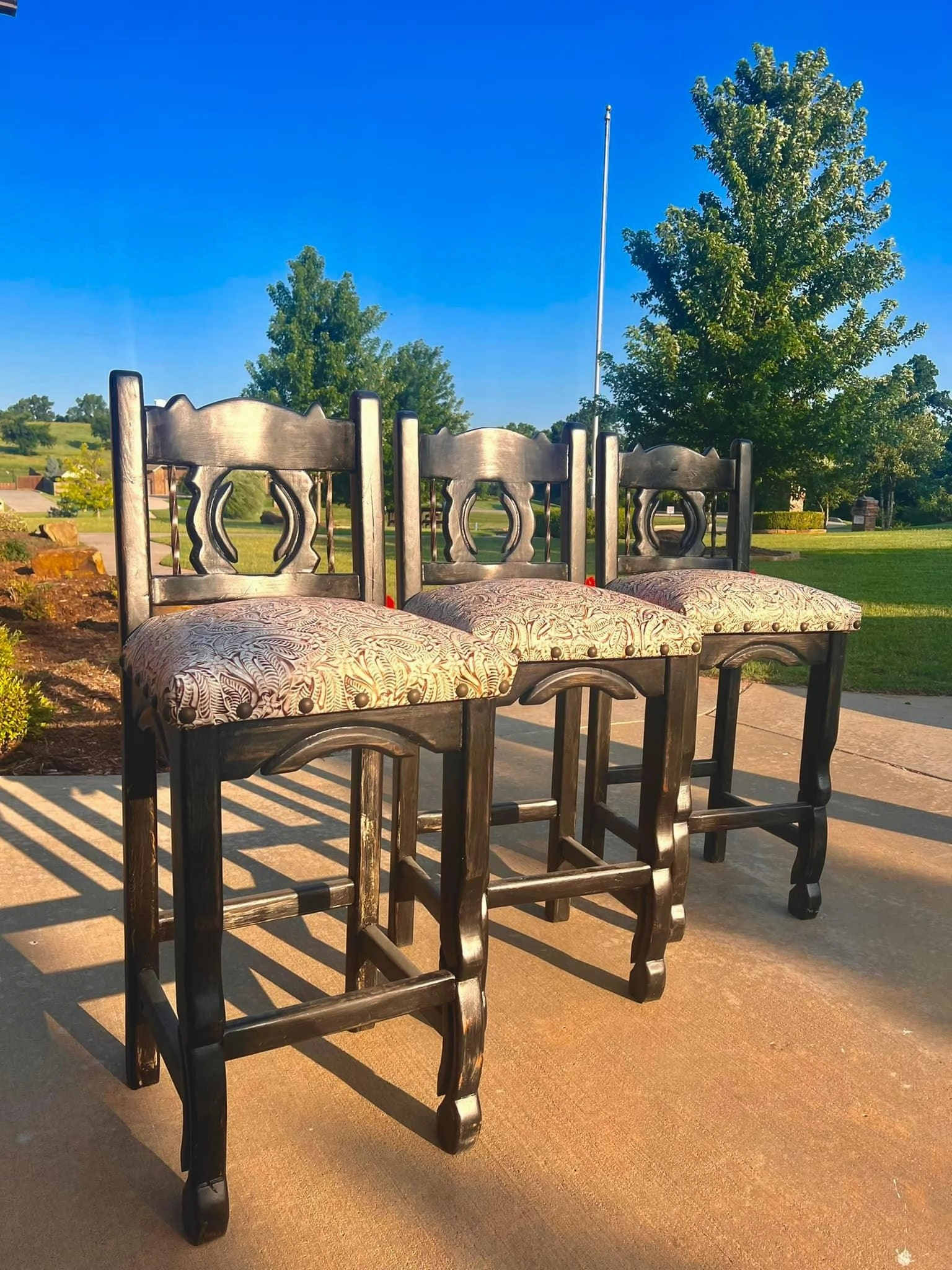 Prairie Pine Chair in 4 Seat Heights