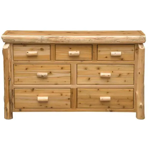 Premium Cedar Log 7 Drawer Dresser gaming chair, computer chair