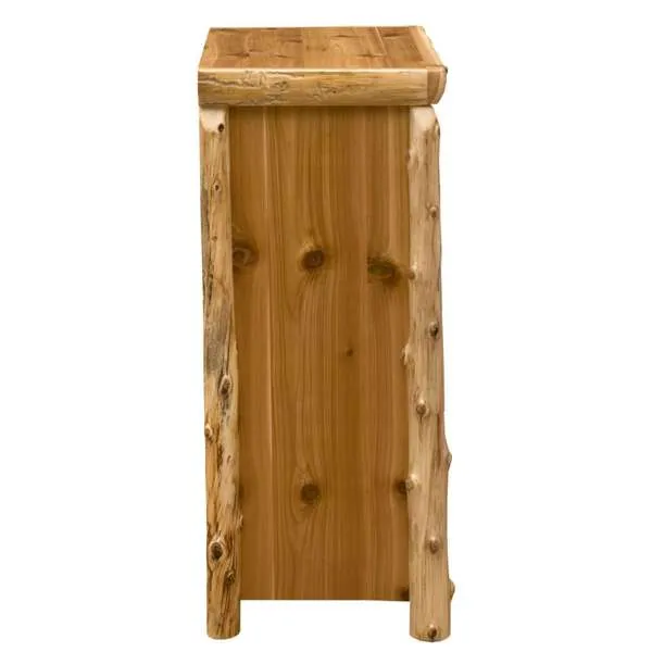 Premium Cedar Log Chest of Drawers - 3 Sizes