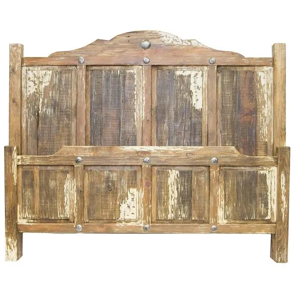 Puebla Hacienda Rustic Bed bedroom furniture, nightstand
